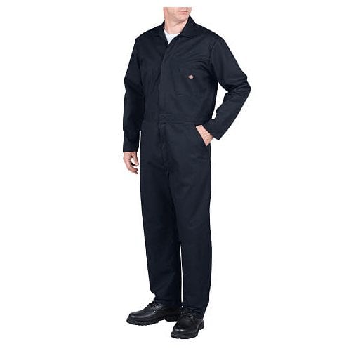 Dickies Basic Blended Coveralls Dark Navy - 2XL Regular 48611DN  2X RG - Clothing & Accessories